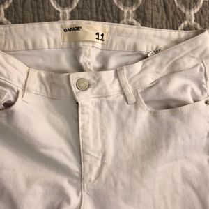 Garage White High Waisted Jeggings
